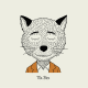 Illustration for article titled Illustrations of characters from Wes Anderson movies